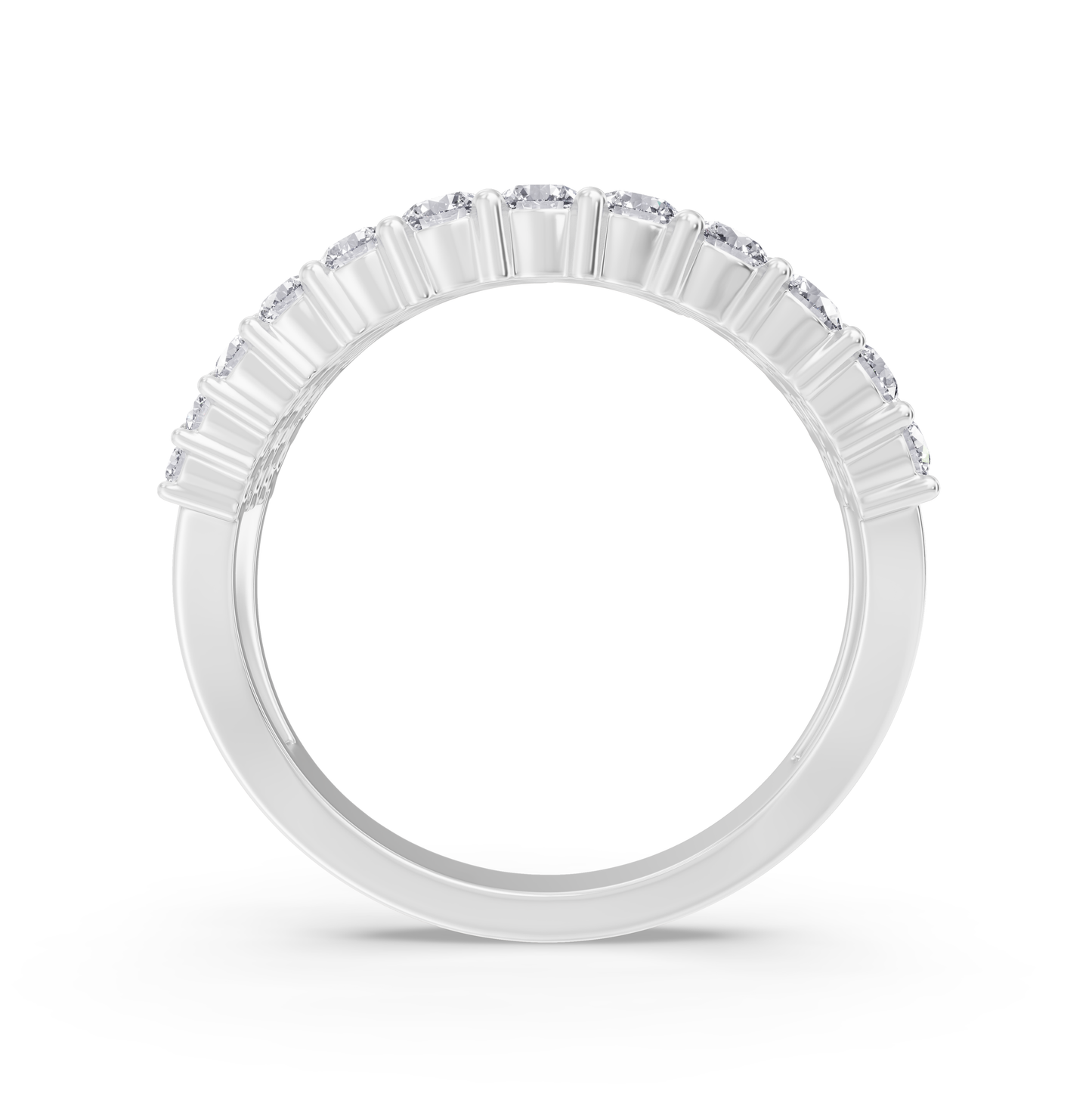 The Continuum Ring in White Gold