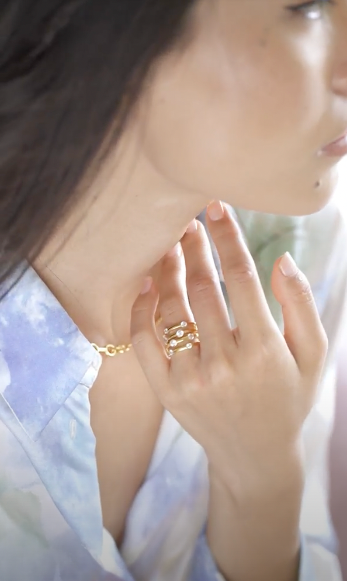 In Conversation Stackable Ring Set