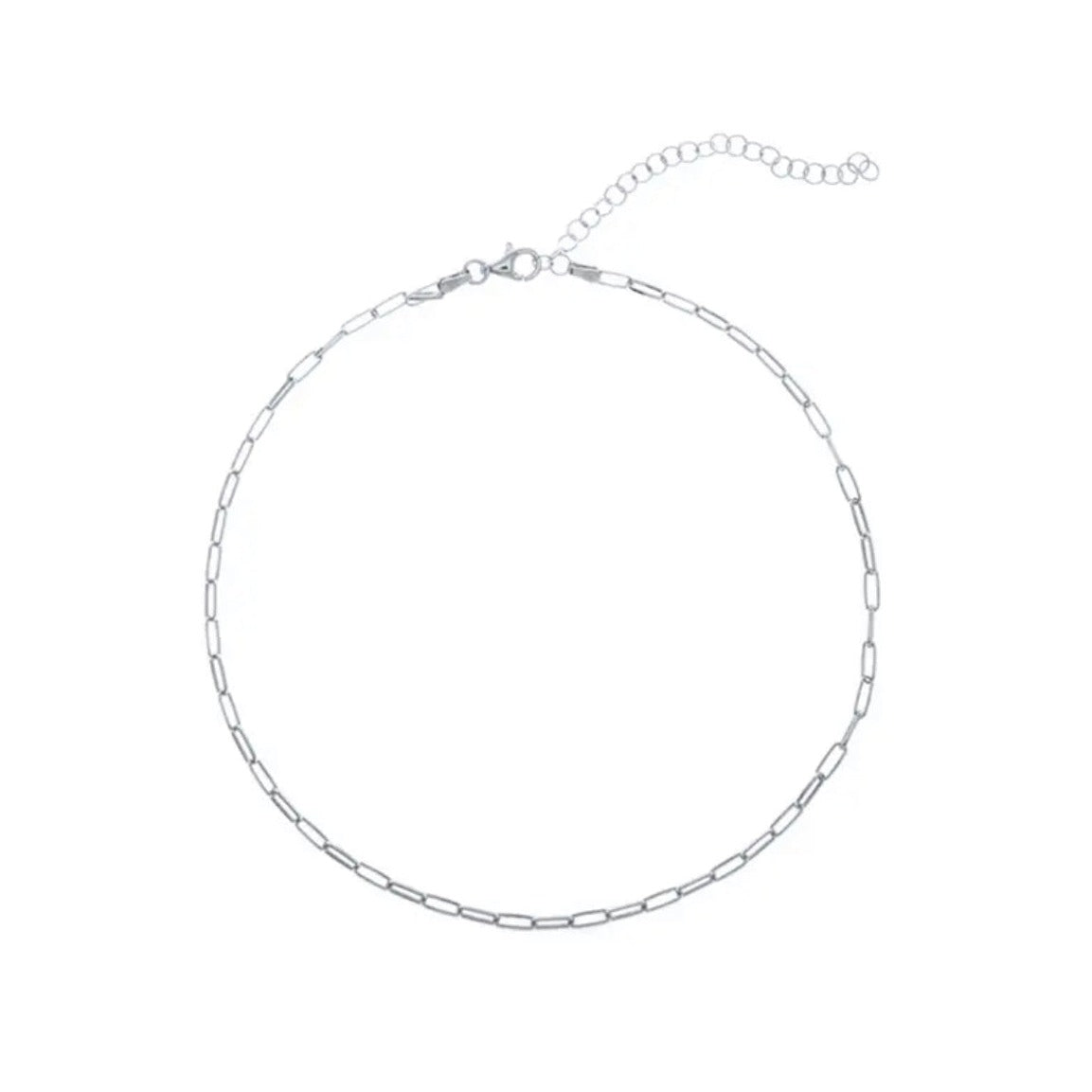 Alex Classic Paperclip Choker Necklace