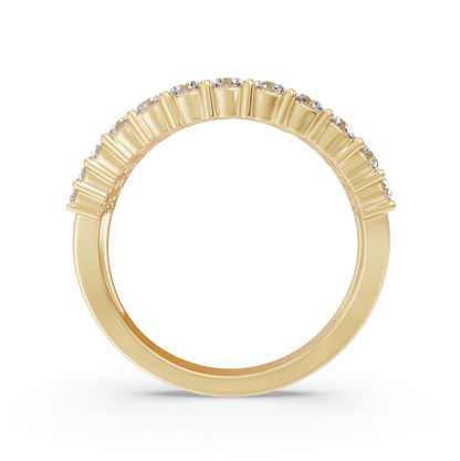 The Continuum Ring in Gold