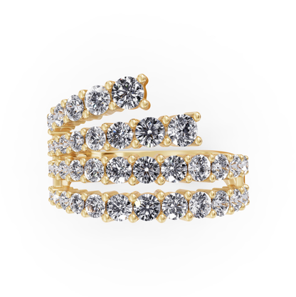 The Continuum Ring in Gold