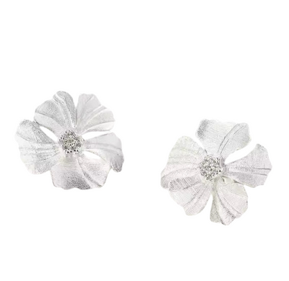 Handmade Brushed Statement Earrings