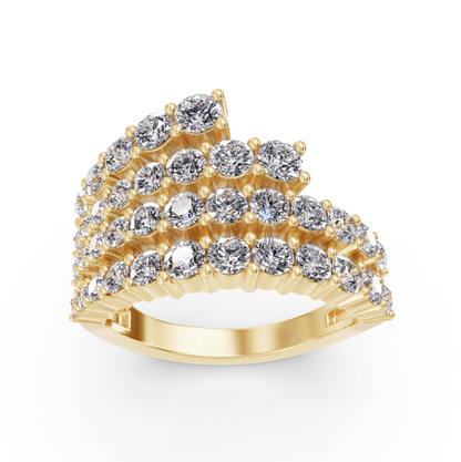 The Continuum Ring in Gold