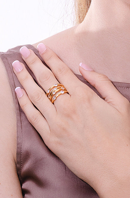 In Conversation Stackable Ring Set