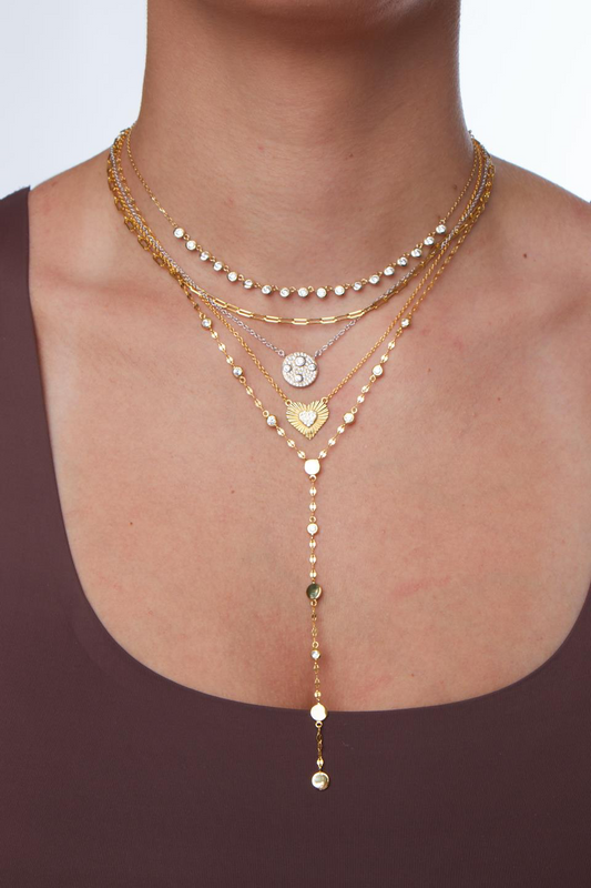 Mini Coin Lariat