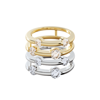 In Conversation Stackable Ring Set