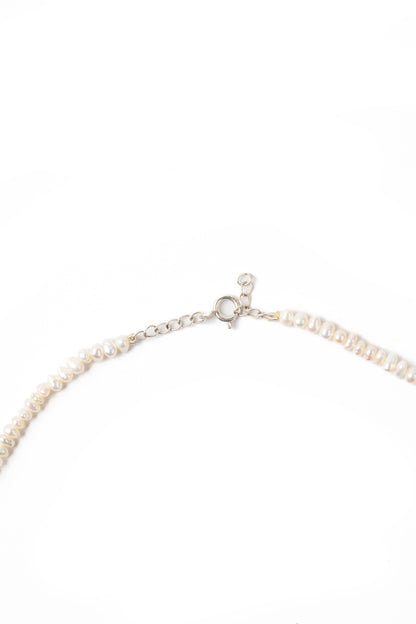 Classic Baroque Pearl With Grey Pearl Drop Necklace