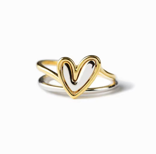 Fill My Heart Ring Set