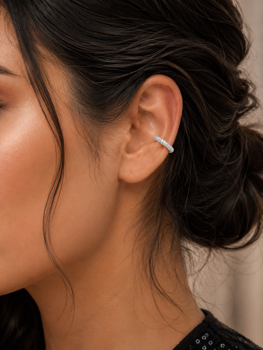 Pave Ear Cuffs