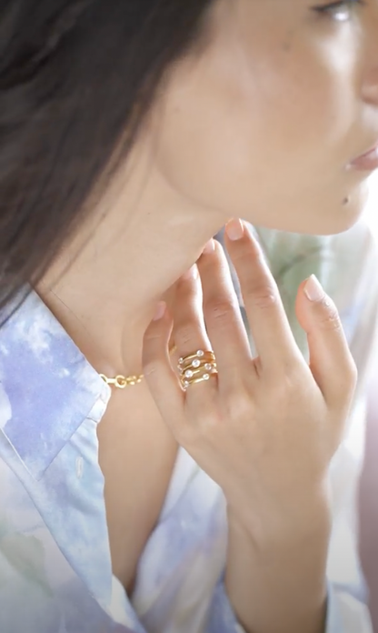 In Conversation Stackable Ring Set
