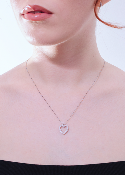 Transformable Heart Charm in Yellow Gold