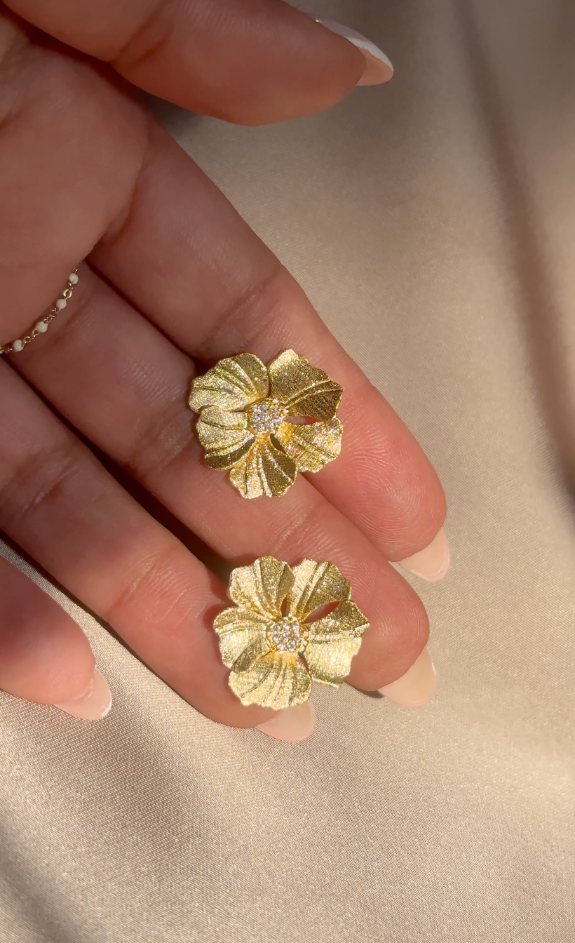 Reine Handmade Statement Stud Earrings
