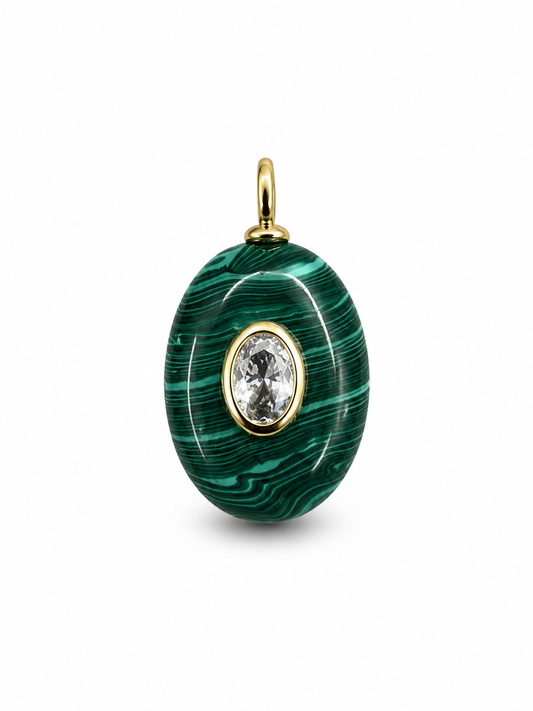 Handmade Malachite Pendant