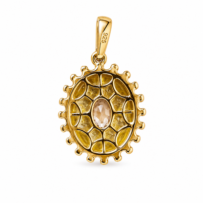 Detailed Pendant on Chain