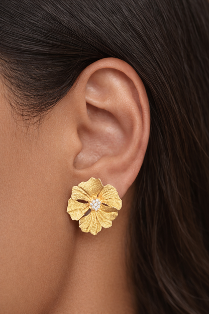 Reine Handmade Statement Stud Earrings