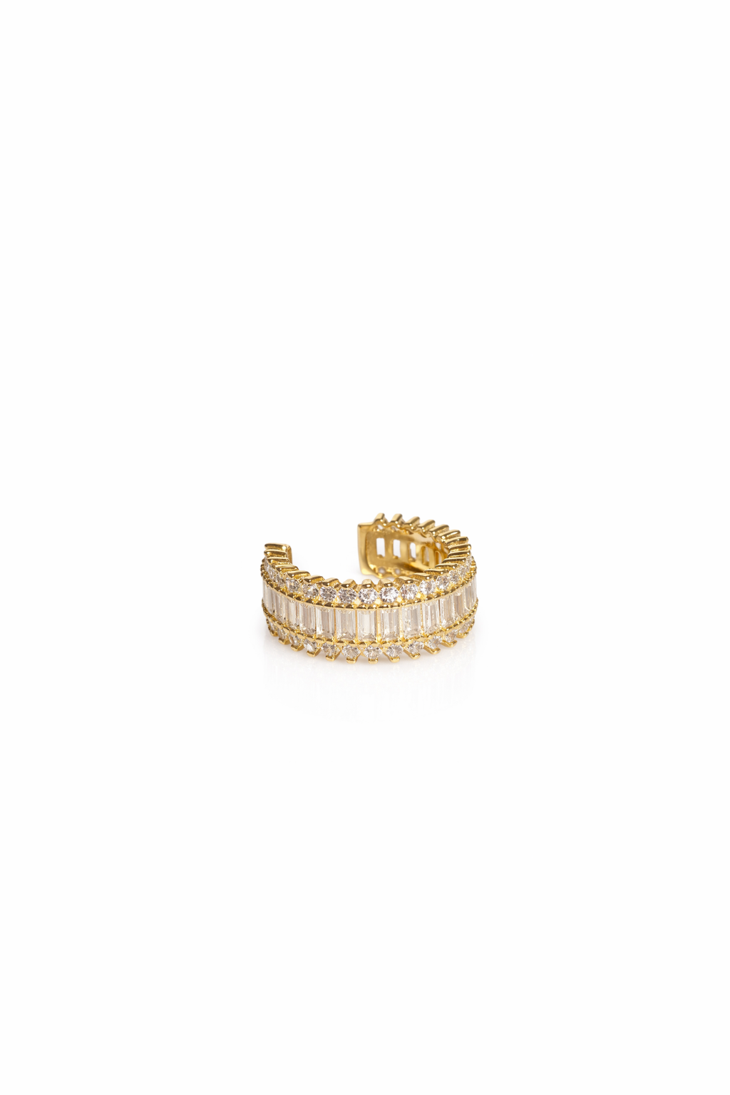Embellished Ear Cuff Yellow Gold