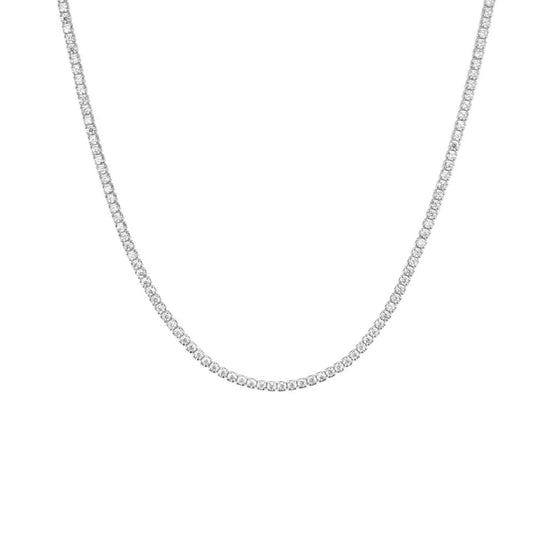 Dory Dainty Tennis Necklace 2mm