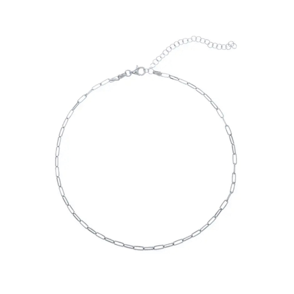 Alex Classic Paperclip Choker Necklace