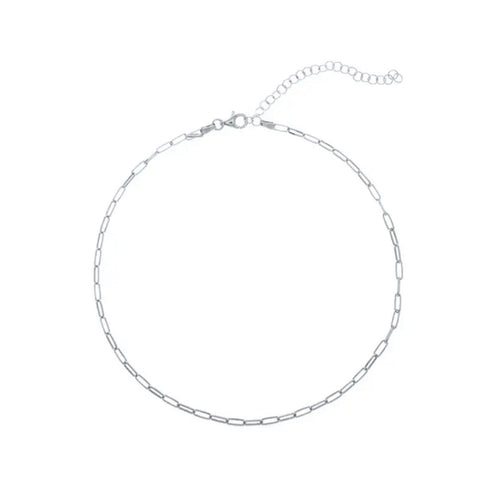 Alex Classic Paperclip Choker Necklace