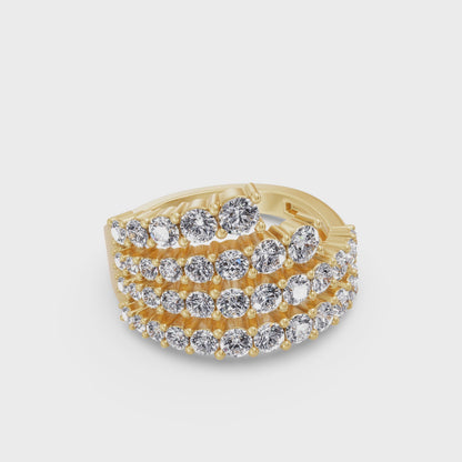 The Continuum Ring in Gold